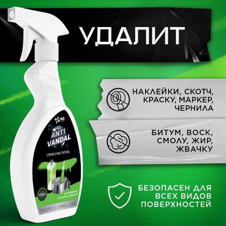 Чистящее средство NovelGuard Антискотч спрей для удаления клея антиграффити 150 мл