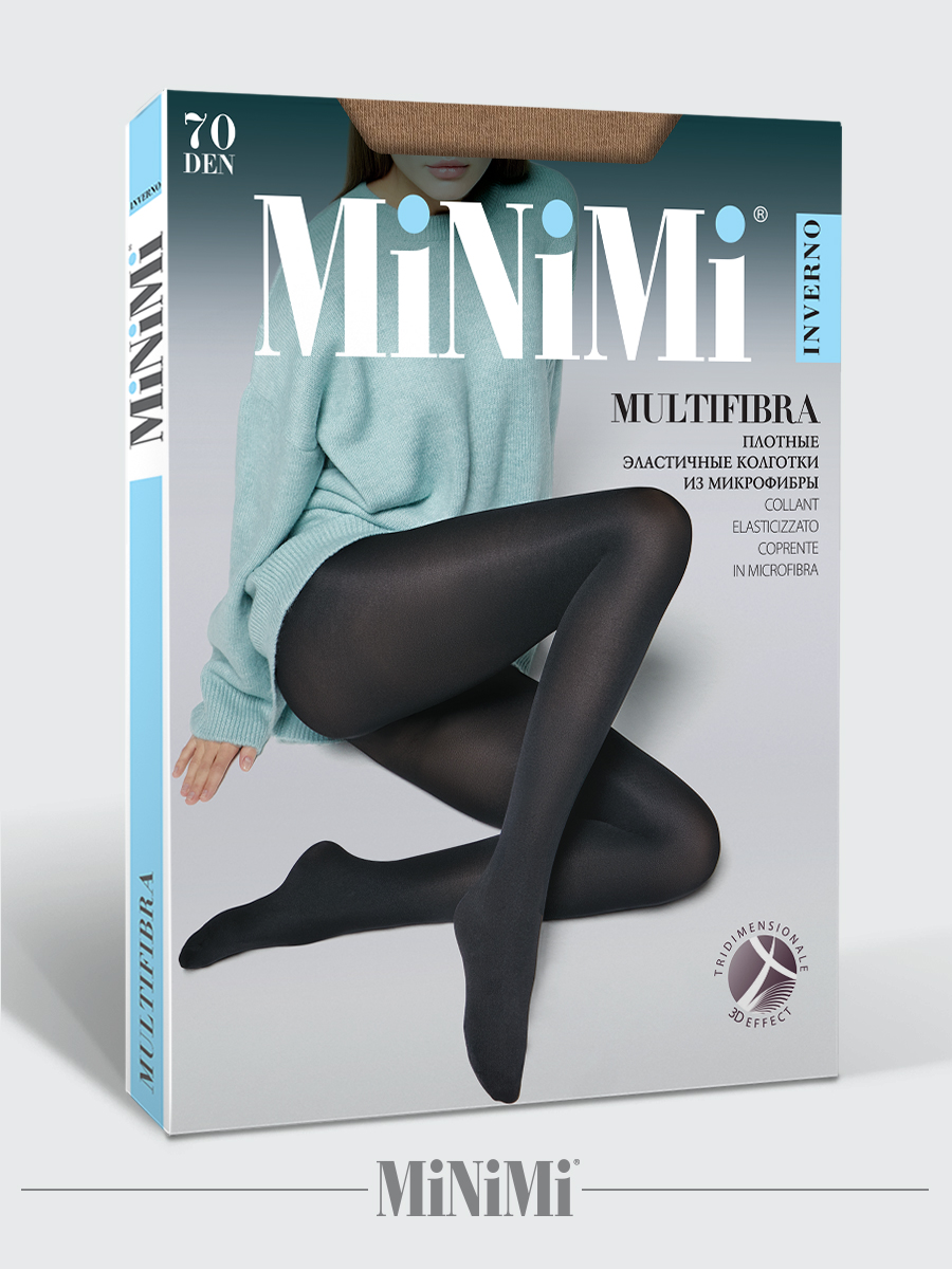 Колготки MiNiMi Mini MULTIFIBRA 70 Caramello - фото 9