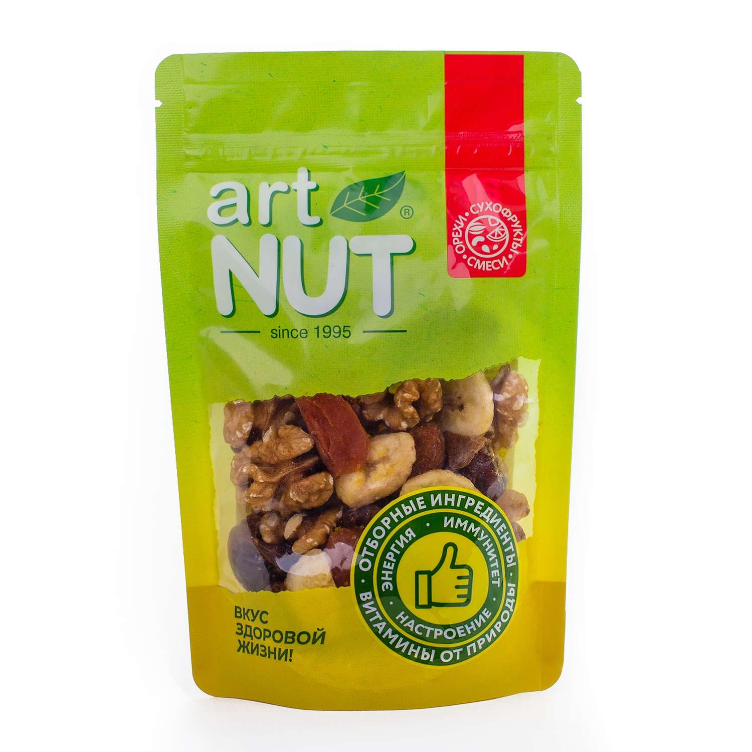 Смесь орехов и сухофрутов Artnut Заряд энергии 130г - фото 1