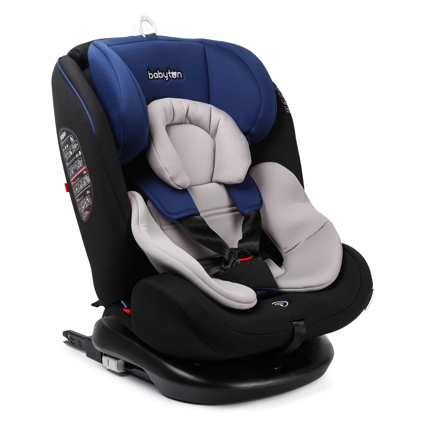 Автокресло Babyton Multi-Stage 0+/1/2/3 Isofix Blue - фото 9