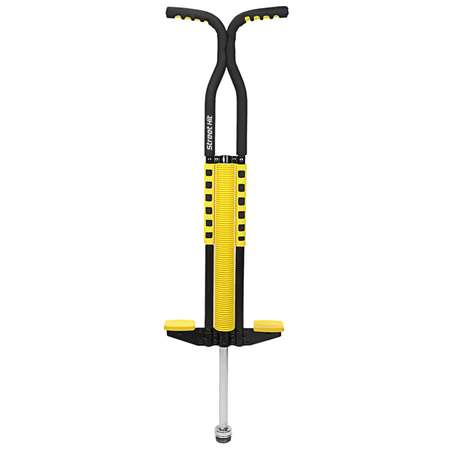 Тренажер-кузнечик Street Hit Pogo Stick Maxi до 50 кг желто-черный