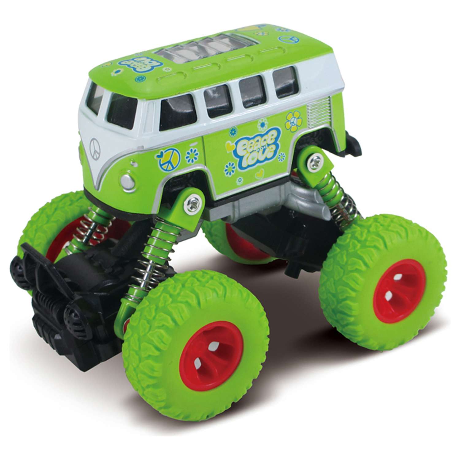 Автобус Funky Toys 1:46 Зеленый FT61077 - фото 1