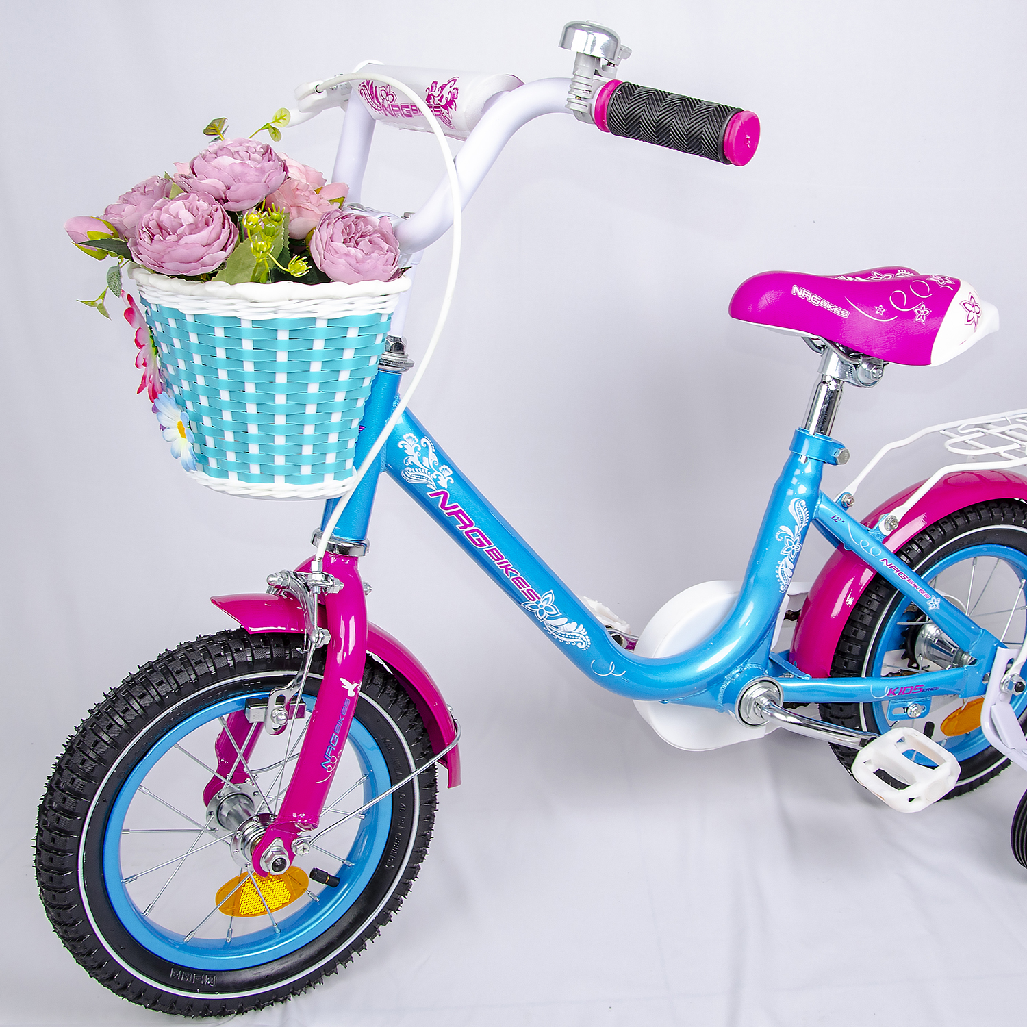 Велосипед NRG BIKES COLIBRI 12 mint-pink - фото 7