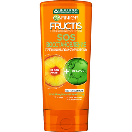 Бальзам для волос GARNIER Fructis SOS Восстановление 200 мл