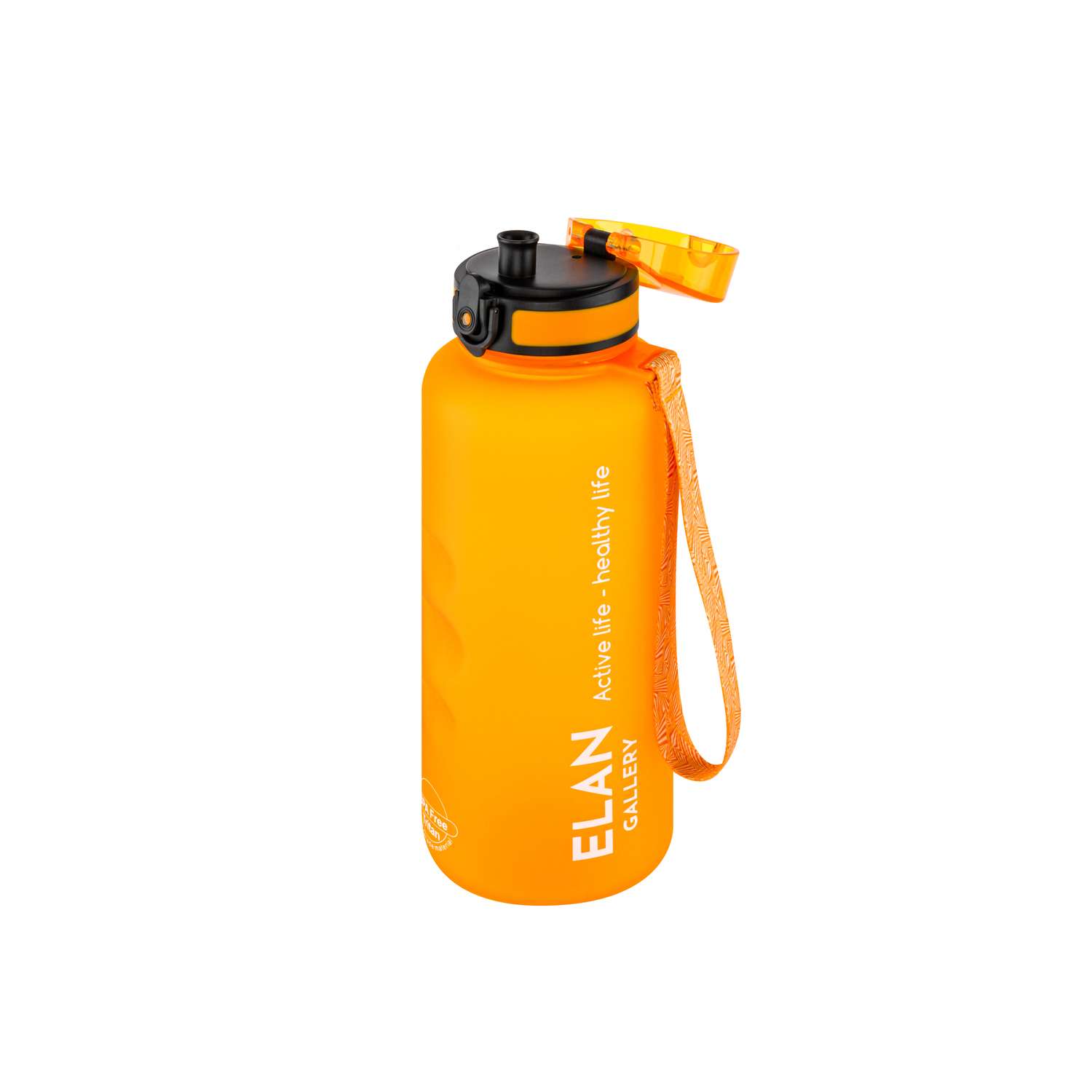 Бутылка для воды Elan Gallery 1.5 л Style Matte оранжевая - фото 5
