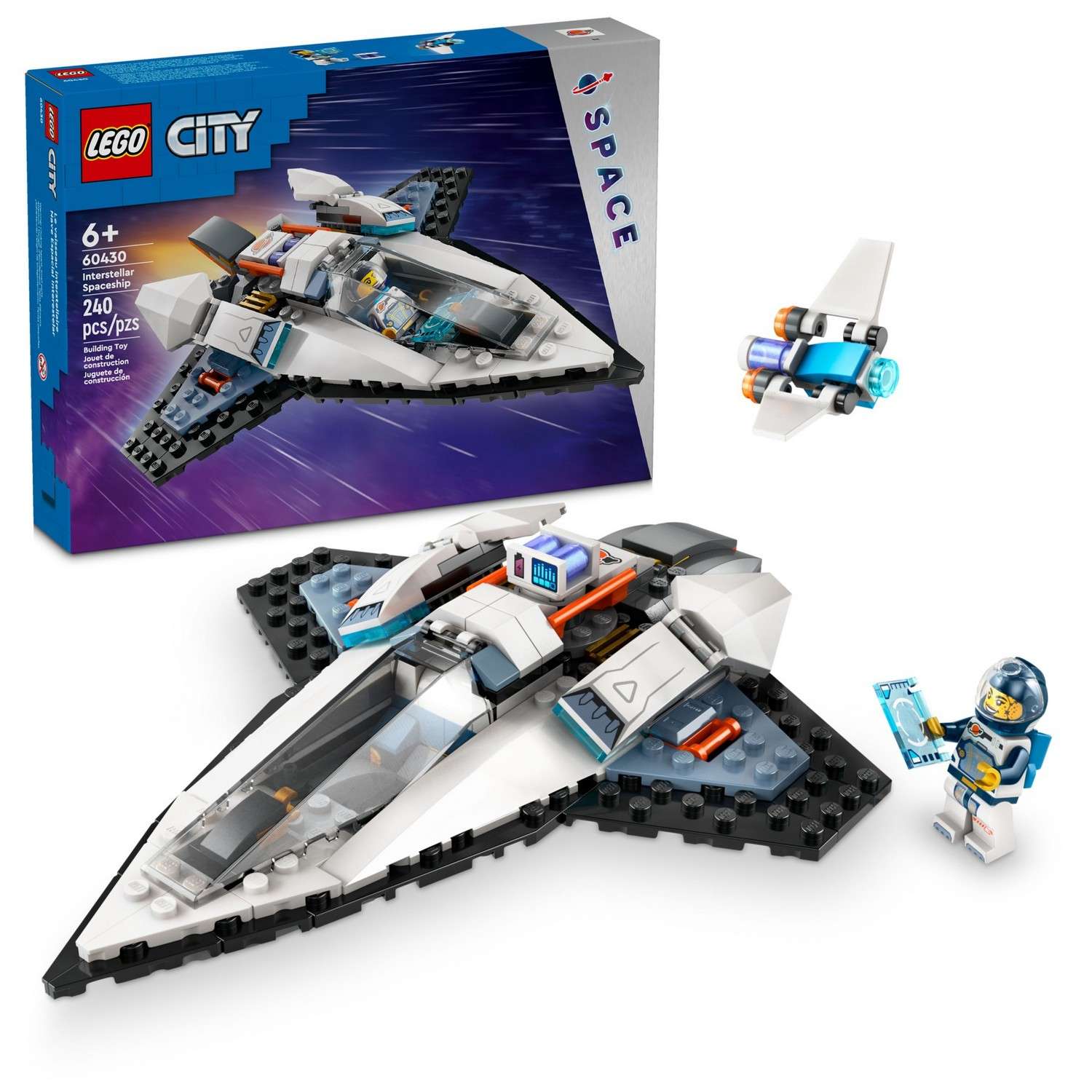 Конструктор детский LEGO City Межзвездный космический корабль 60430 - фото 1