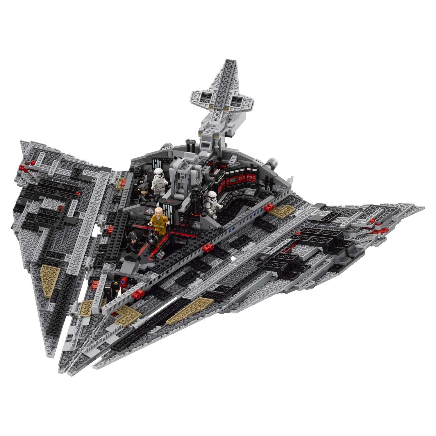 Конструктор LEGO Star Wars TM Звёздный разрушитель Первого Ордена (75190) - фото 9