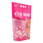 Наполнитель для кошек Cat Step силикагелевый Сакура 3.8 л
