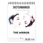 Скетчбук SKETCHMARKER THE MIRROR A4 30 листов на спирали