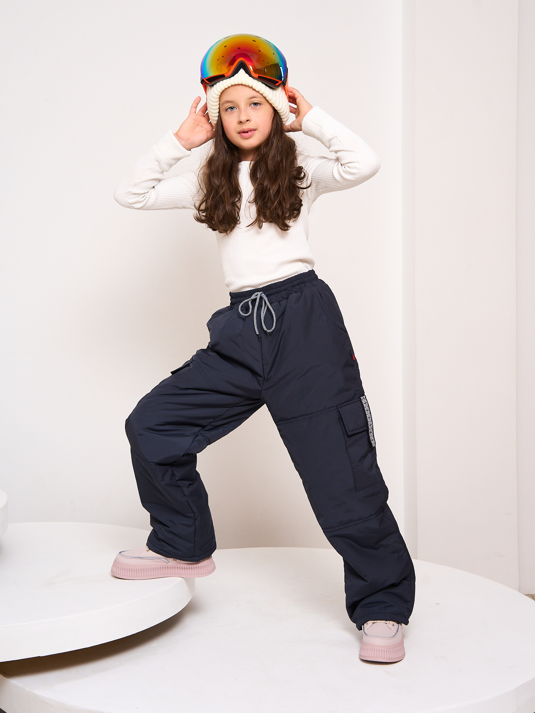 Брюки Sofisha kids Kargo-indigo - фото 3