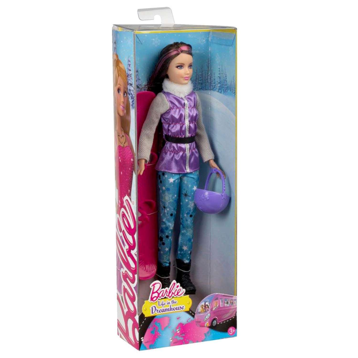 Кукла Barbie Зимние развлечения в ассортименте BJN57 - фото 5