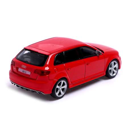Машина Автоград металлическая AUDI RS3 SPORTBACK 1:43 цвет красный