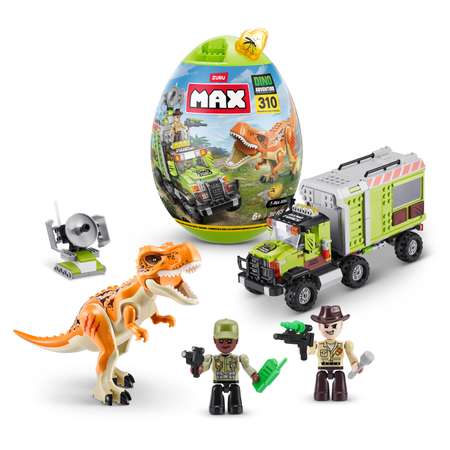 Игровой набор Zuru Max Dino Adventure Конструктор приключения 310 деталей