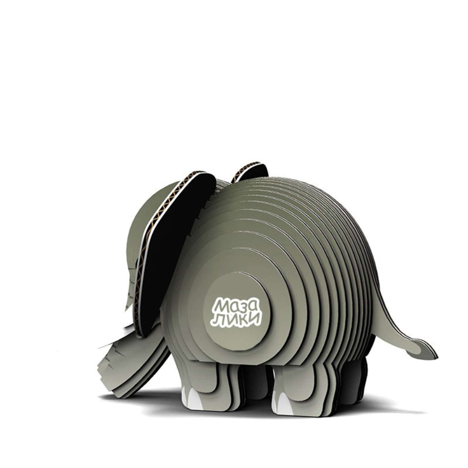 Сборная 3D игрушка-пазл Мазалики Слон - фото 5