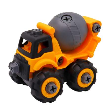 Конструктор Funky Toys Бетономешалка с отверткой FT0398153