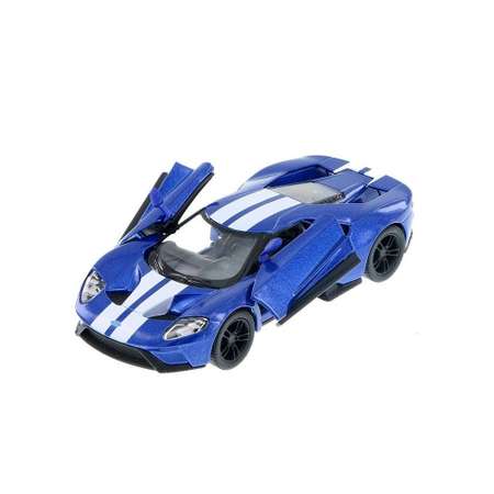 Модель KINSMART Форд GT 2017 1:38 синяя