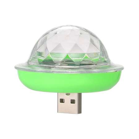 Светодиодная лампа USB NPOSS зеленая