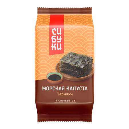 Чипсы Сибуки морская капуста-терияки 5г