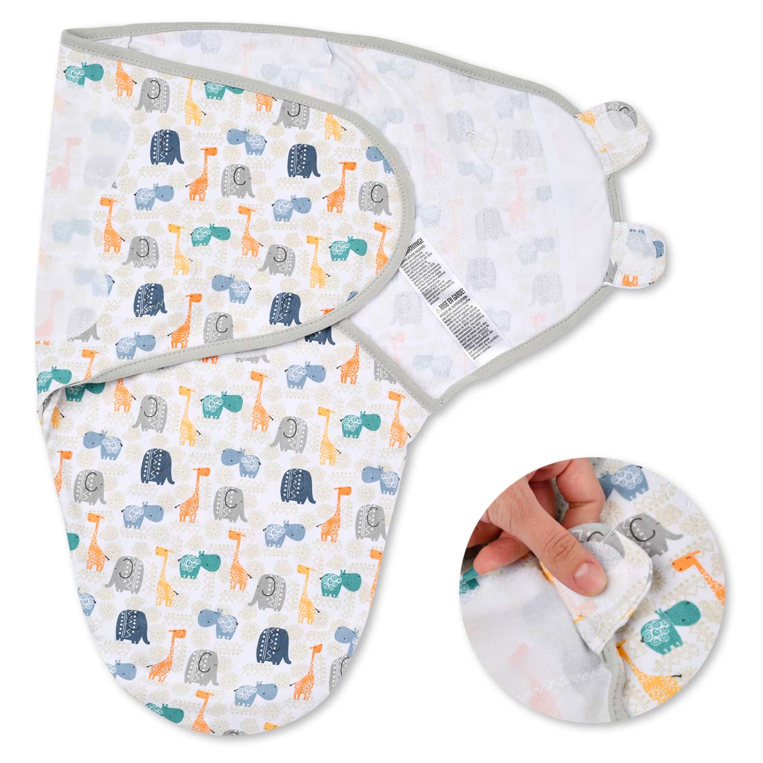 Конверт на липучке Summer Infant SwaddleMe S/M в ассортименте - фото 5