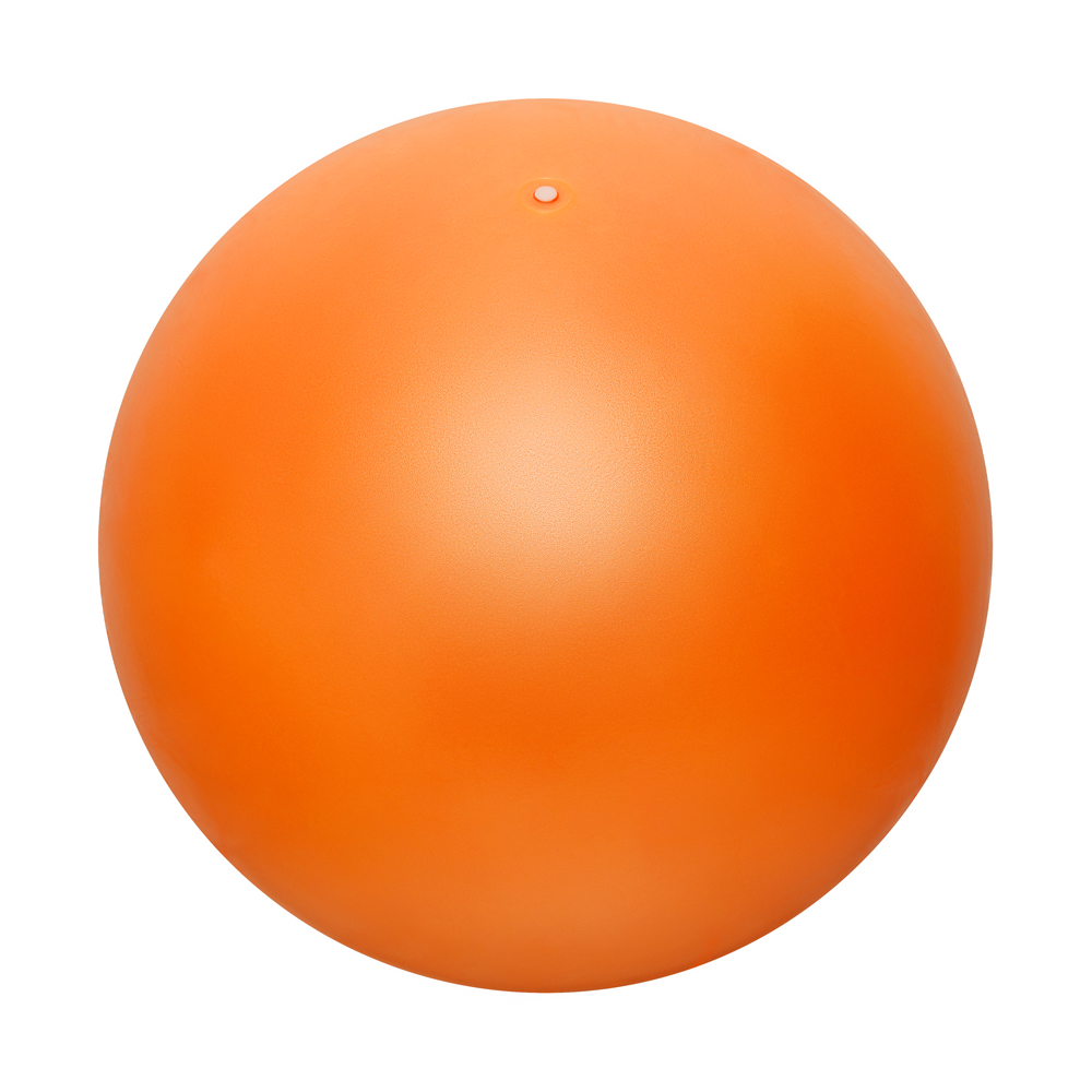 Фитбол STRONG BODY 65 см ABS антивзрыв оранжевый для фитнеса Насос в комплекте - фото 2