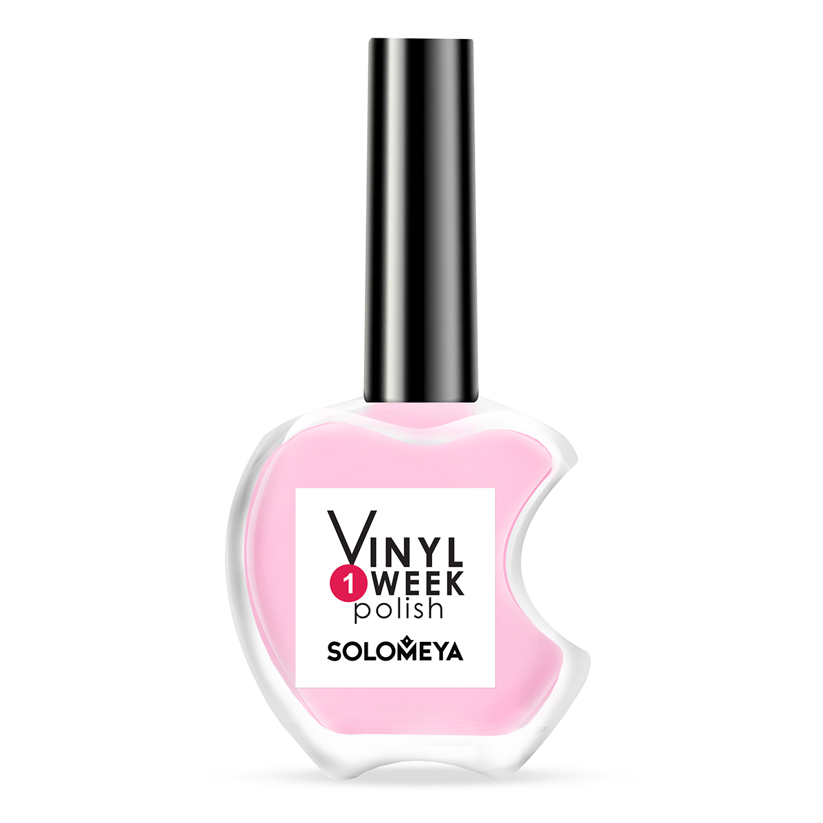 Лак для ногтей SOLOMEYA недельный One Week Vinyl Polish Blush 16 13ml - фото 1