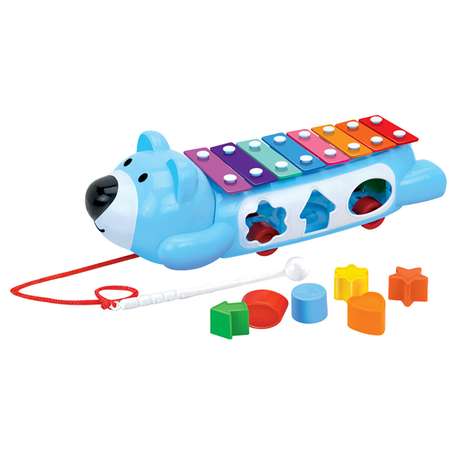 Игрушка ToysLab Сортер ксилофон-каталка 75073