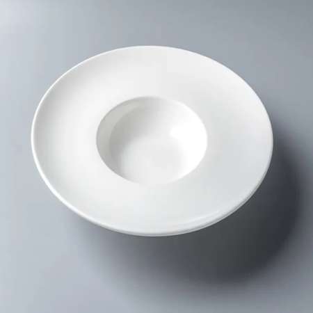 Набор тарелок ZDK Homium Tudor 2шт цвет белый D28.8см