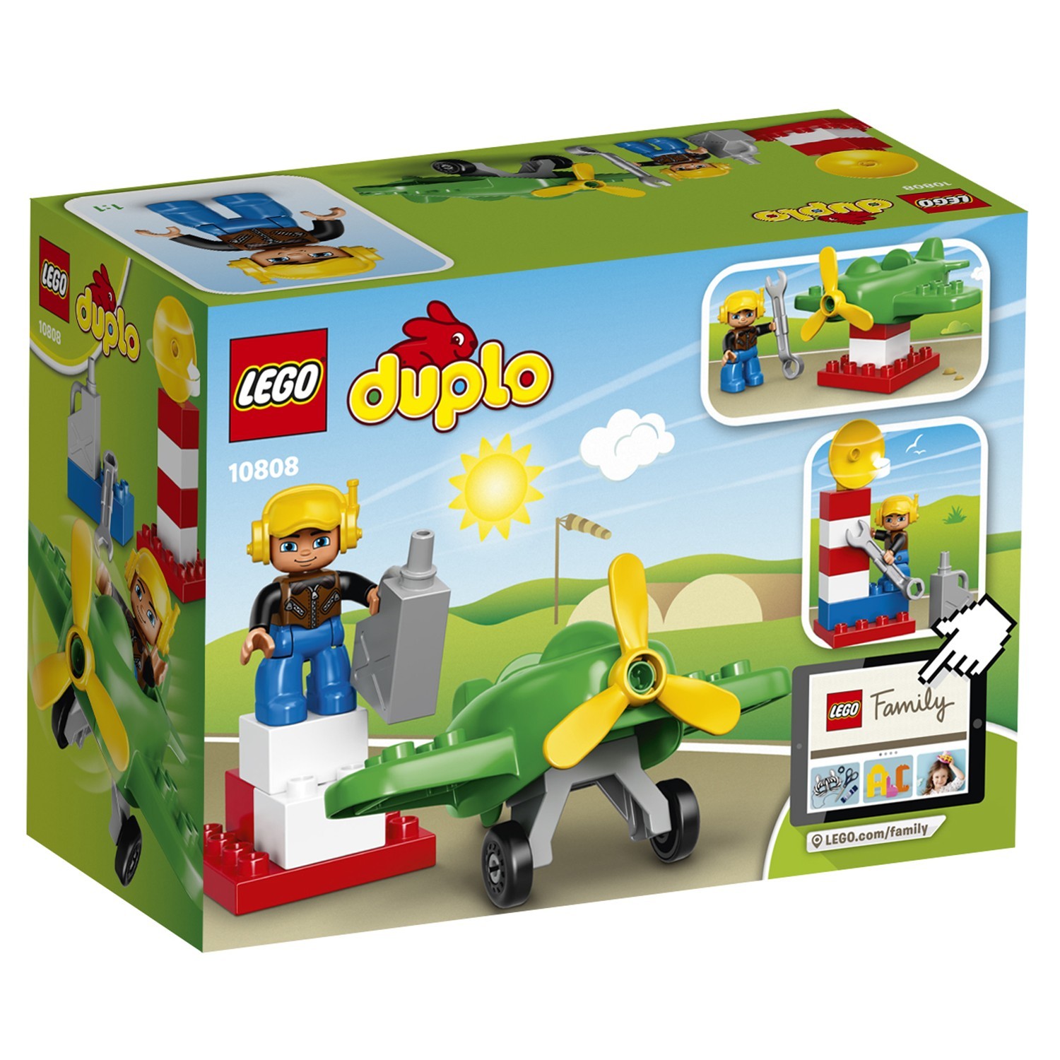 Конструктор LEGO DUPLO Town Маленький самолёт (10808) - фото 3