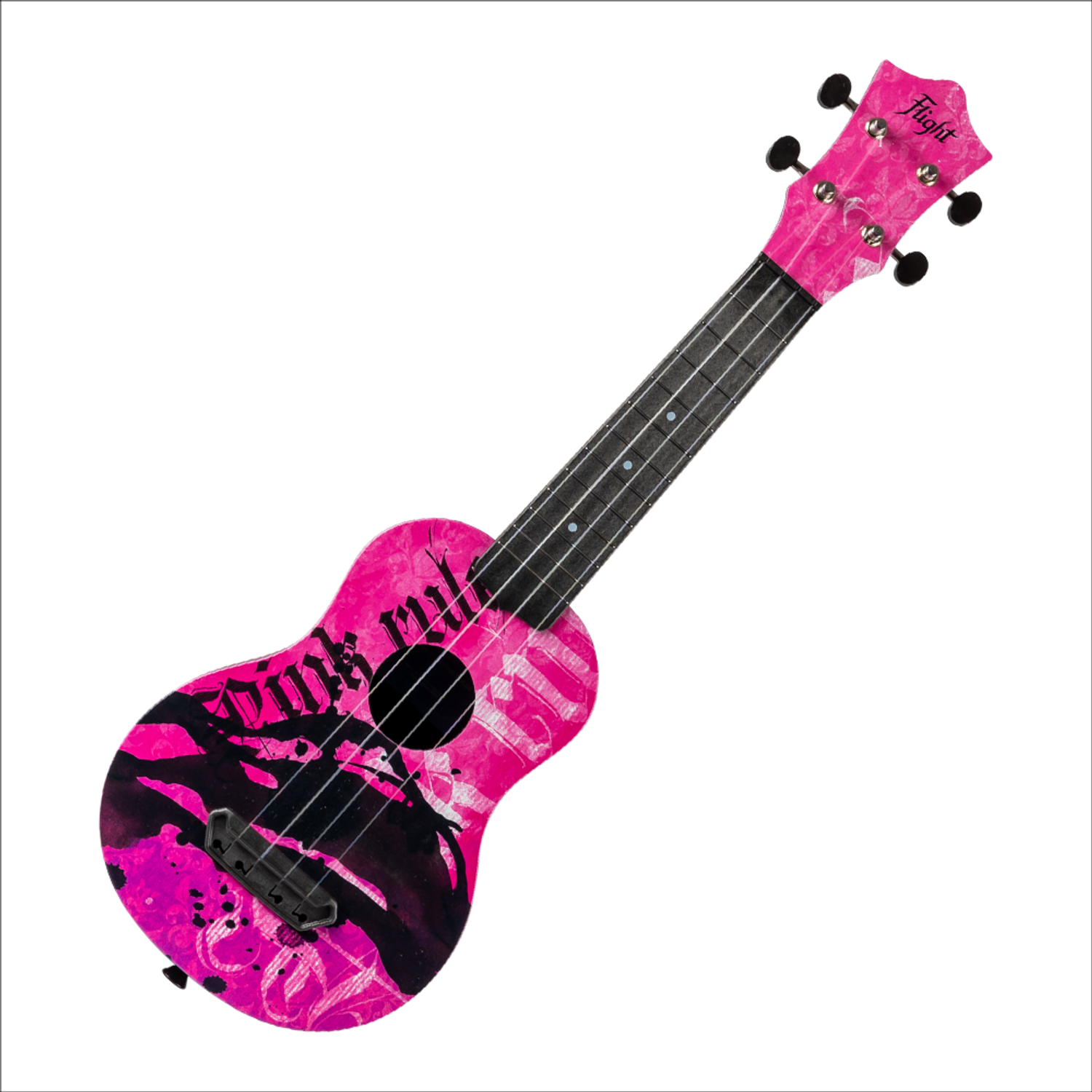 Гитара гавайская Flight укулеле сопрано ULTRA S-40 Pink Rules - фото 9