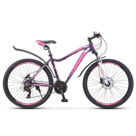 Велосипед STELS Miss-7500 D 27.5 V010 16 Тёмно-пурпурный