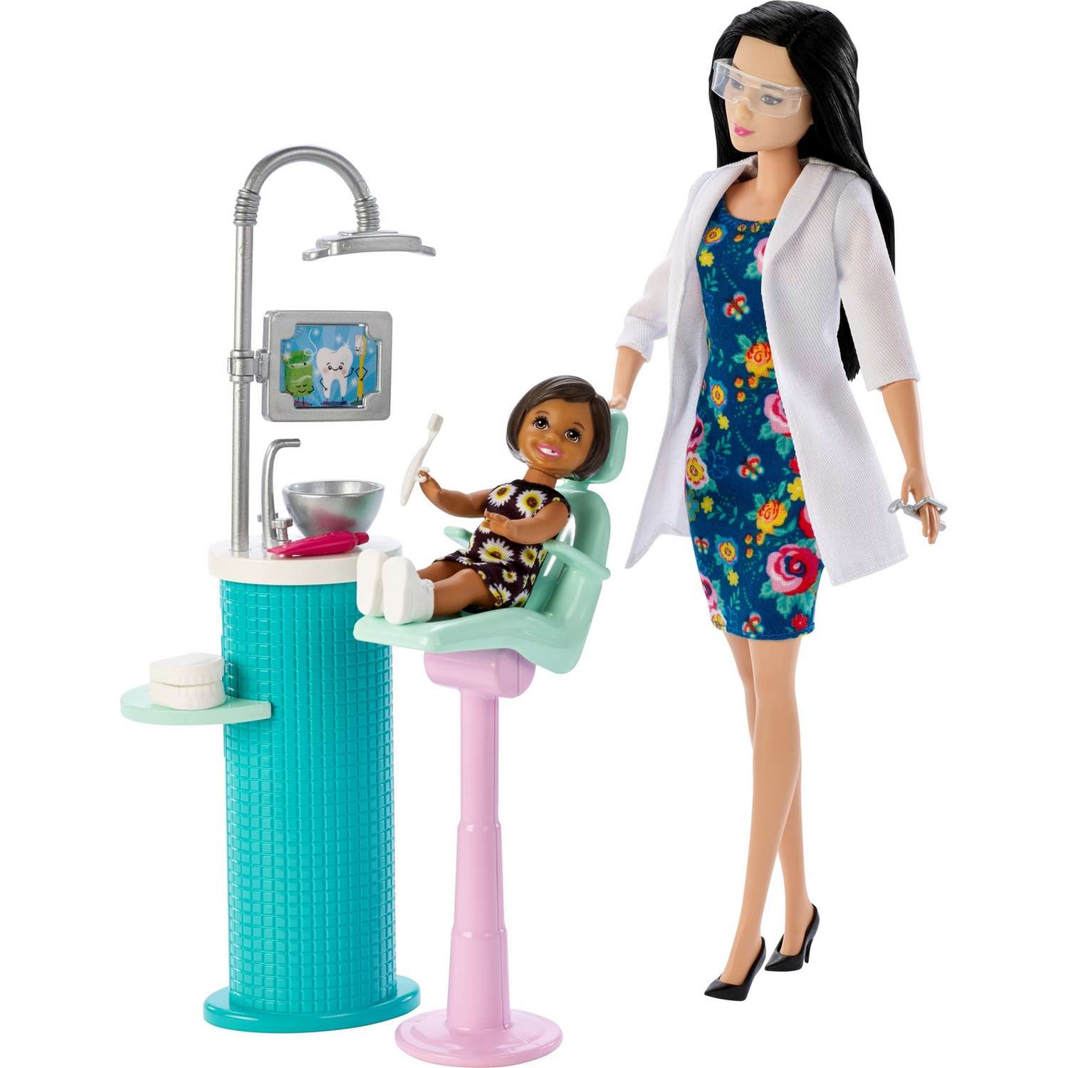 Набор игровой Barbie Кем быть Зубной врач FXP17 DHB63 - фото 6