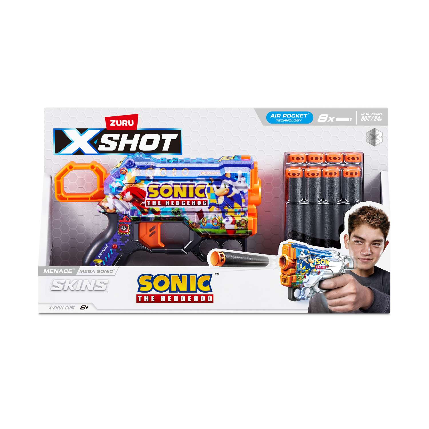 Набор для стрельбы XShot Skins Menace Sonic в ассортименте 36679 - фото 15