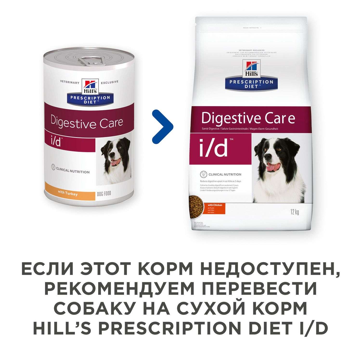 Корм для собак HILLS 360г Prescription Diet i/d Digestive Care для ЖКТ с индейкой консервированный - фото 5