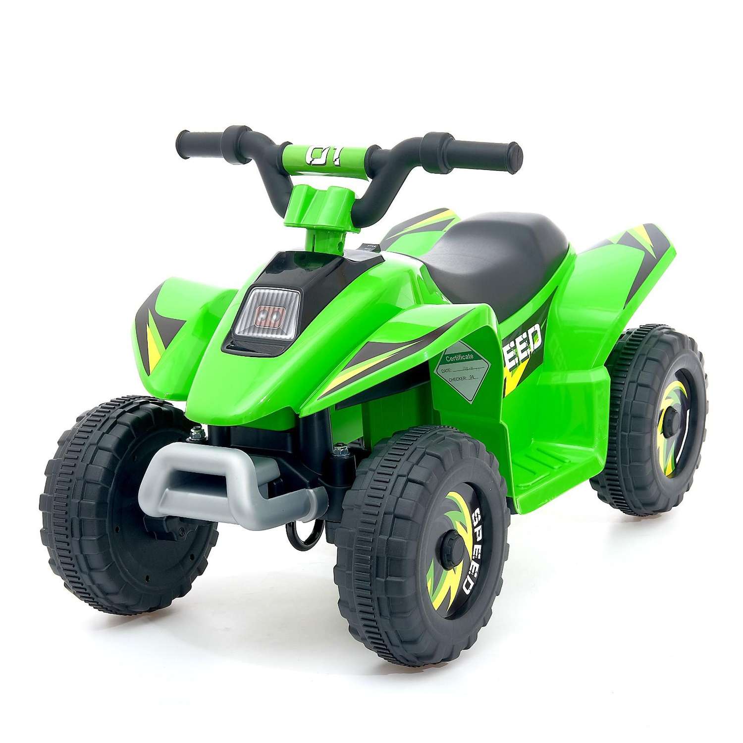Электромобиль Sima-Land Квадроцикл цвет зеленый - фото 1