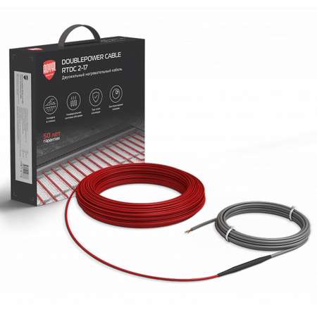 Теплый пол Royal Thermo нагревательный кабель Doublepower Cable RTDC 2-17-800