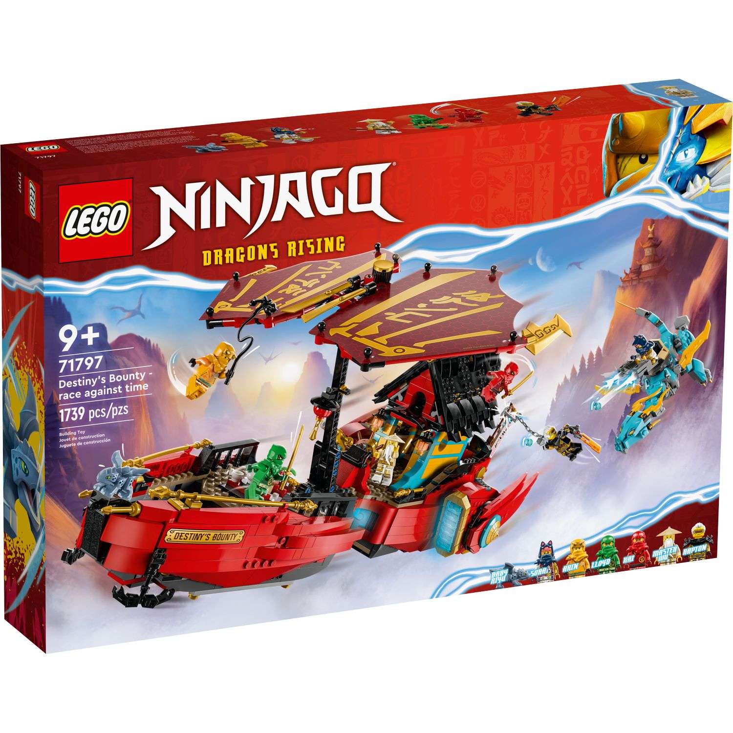 Конструктор LEGO Ninjago Destinys Bounty Race against time 71797 - фото 1