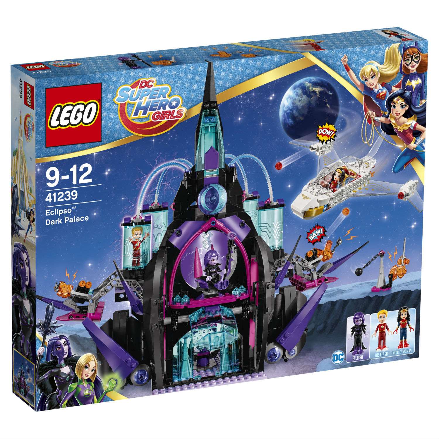 Конструктор LEGO DC Super Hero Girls Тёмный дворец Эклипсо (41239) - фото 2