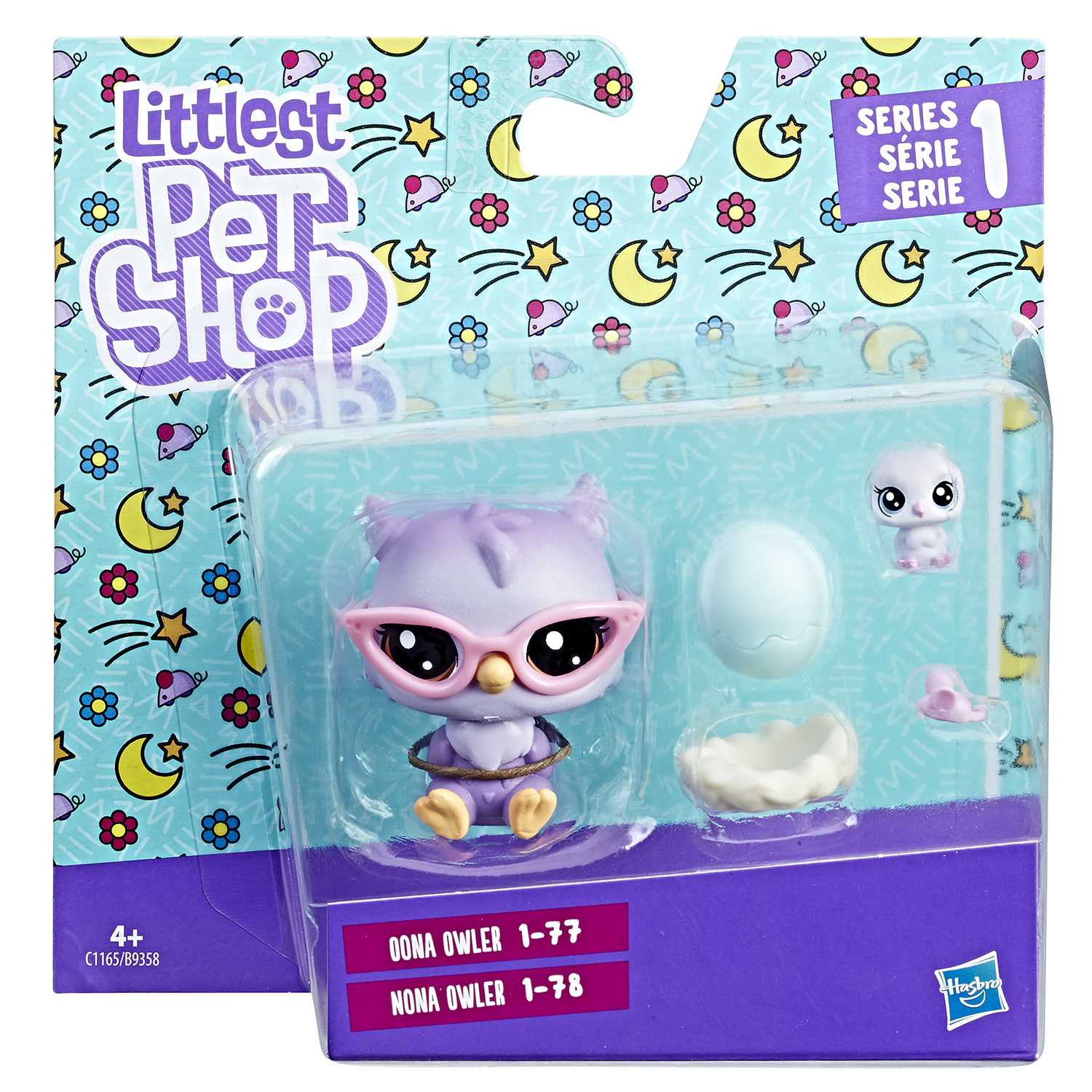 Набор Littlest Pet Shop Парочки Совушка и ее малыш C1165EU40 - фото 2