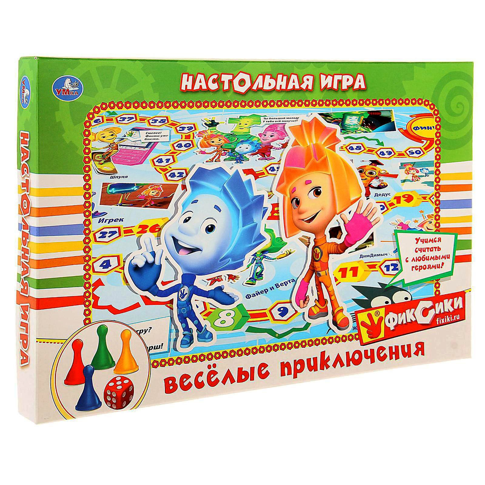 Настольная игра Умные игры «Фиксики» - фото 1