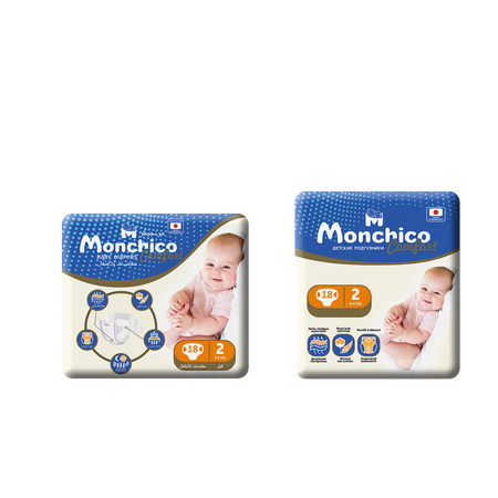 Подгузники Monchico Comfort 2