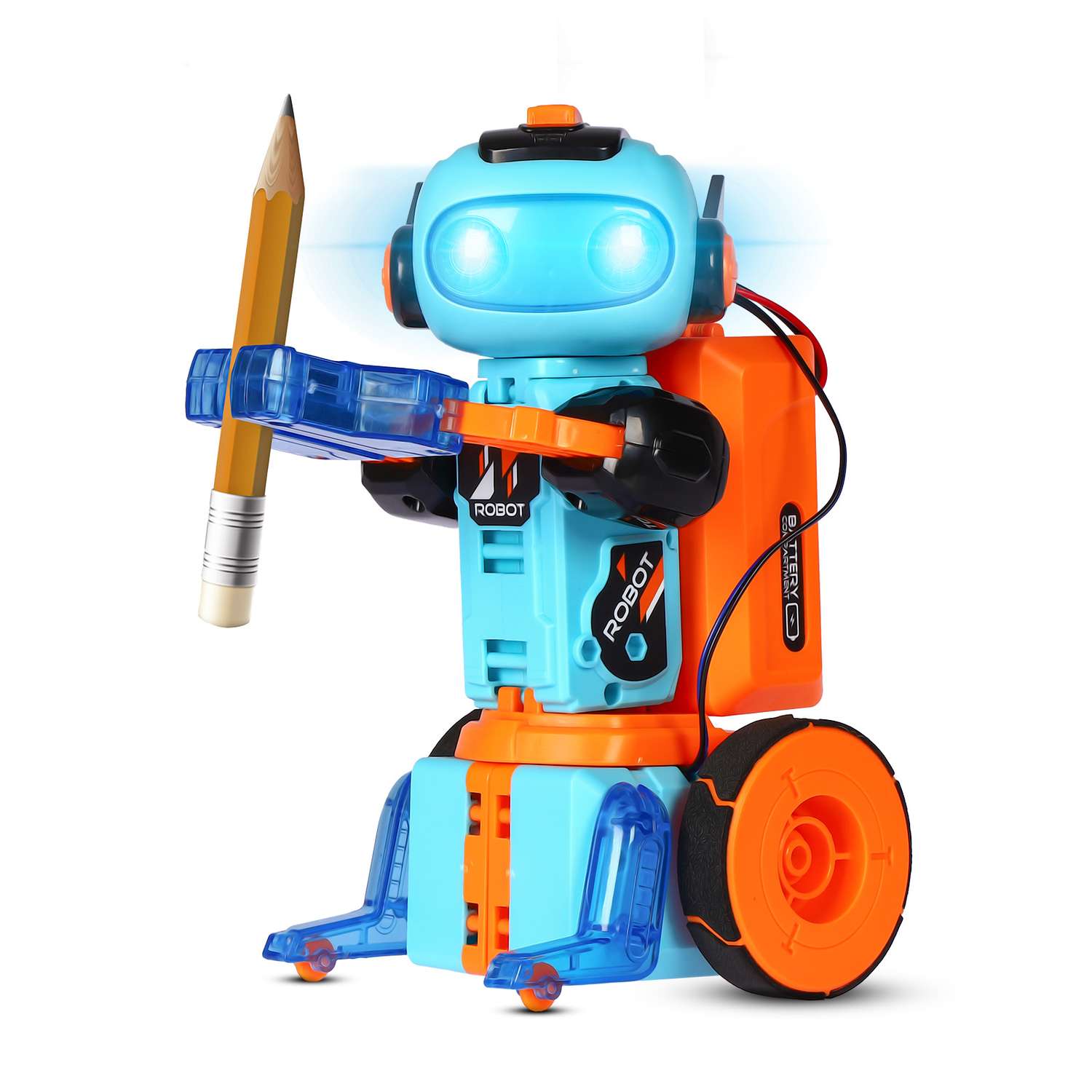 Робот-конструктор Smart Baby с пультом управления 3 в 1 220 деталей - фото 18