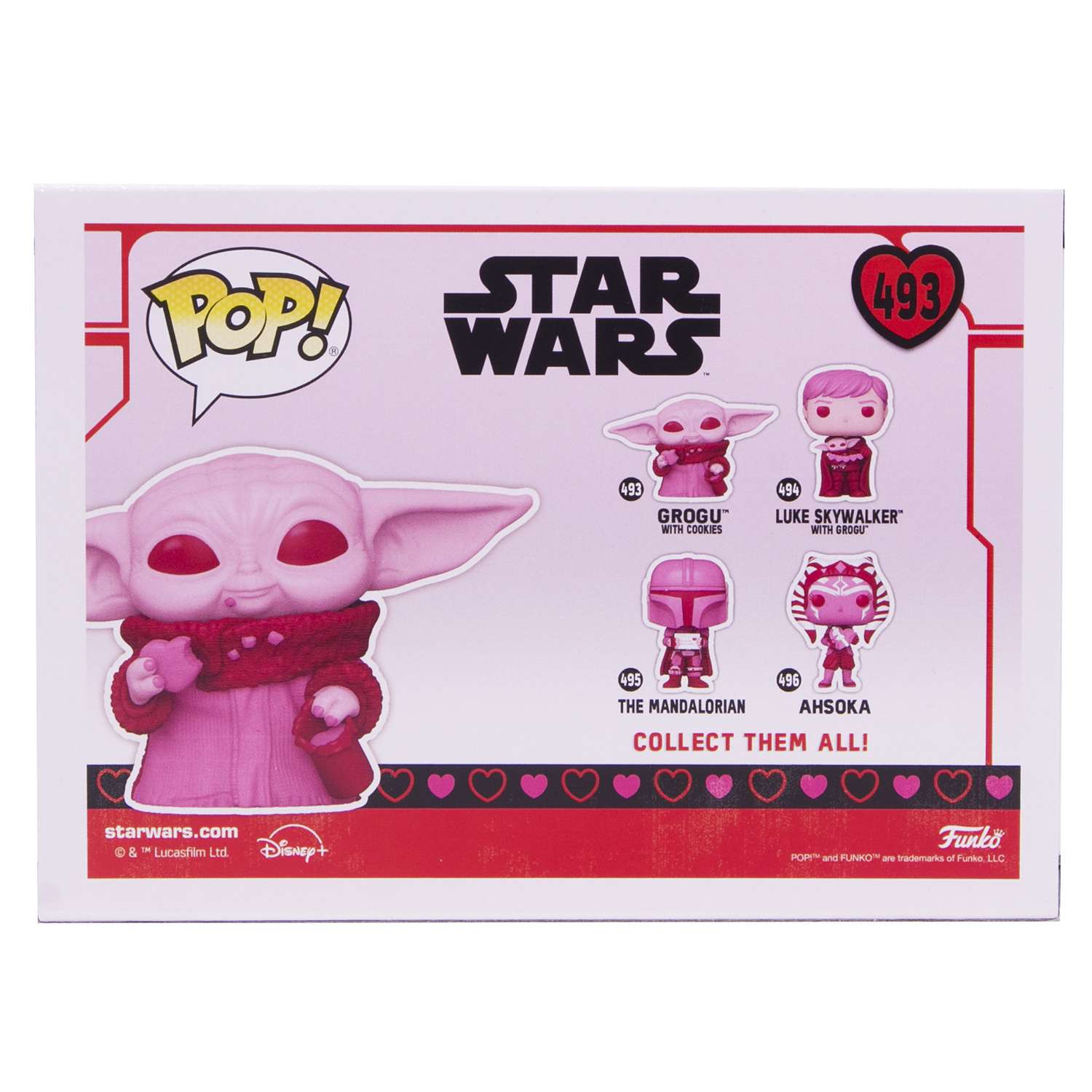 Игрушка Funko Star Wars Valentines Grogu with Cookies 60124 Fun25492125 - фото 6