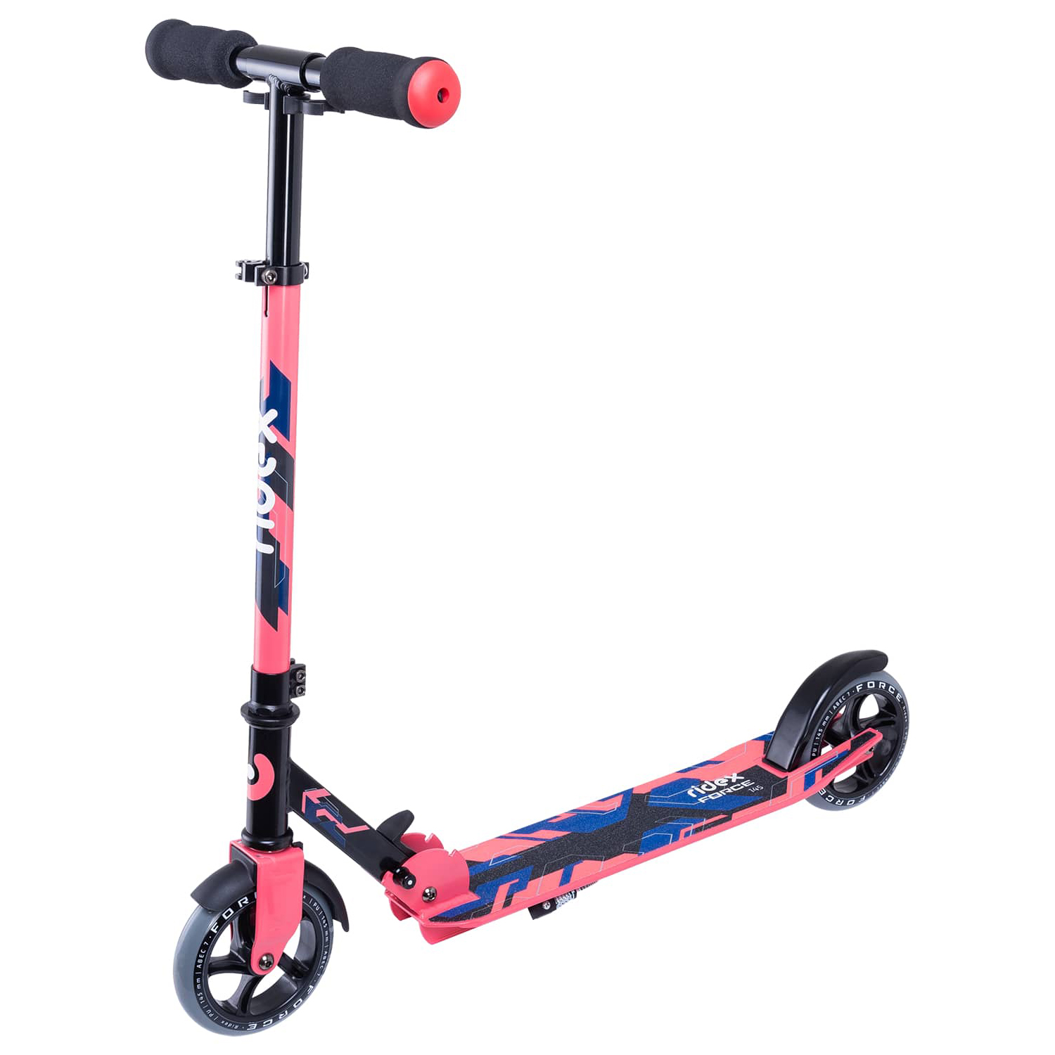 Самокат RIDEX двухколесный Scooter 2 wheels Force 145 pink - фото 1