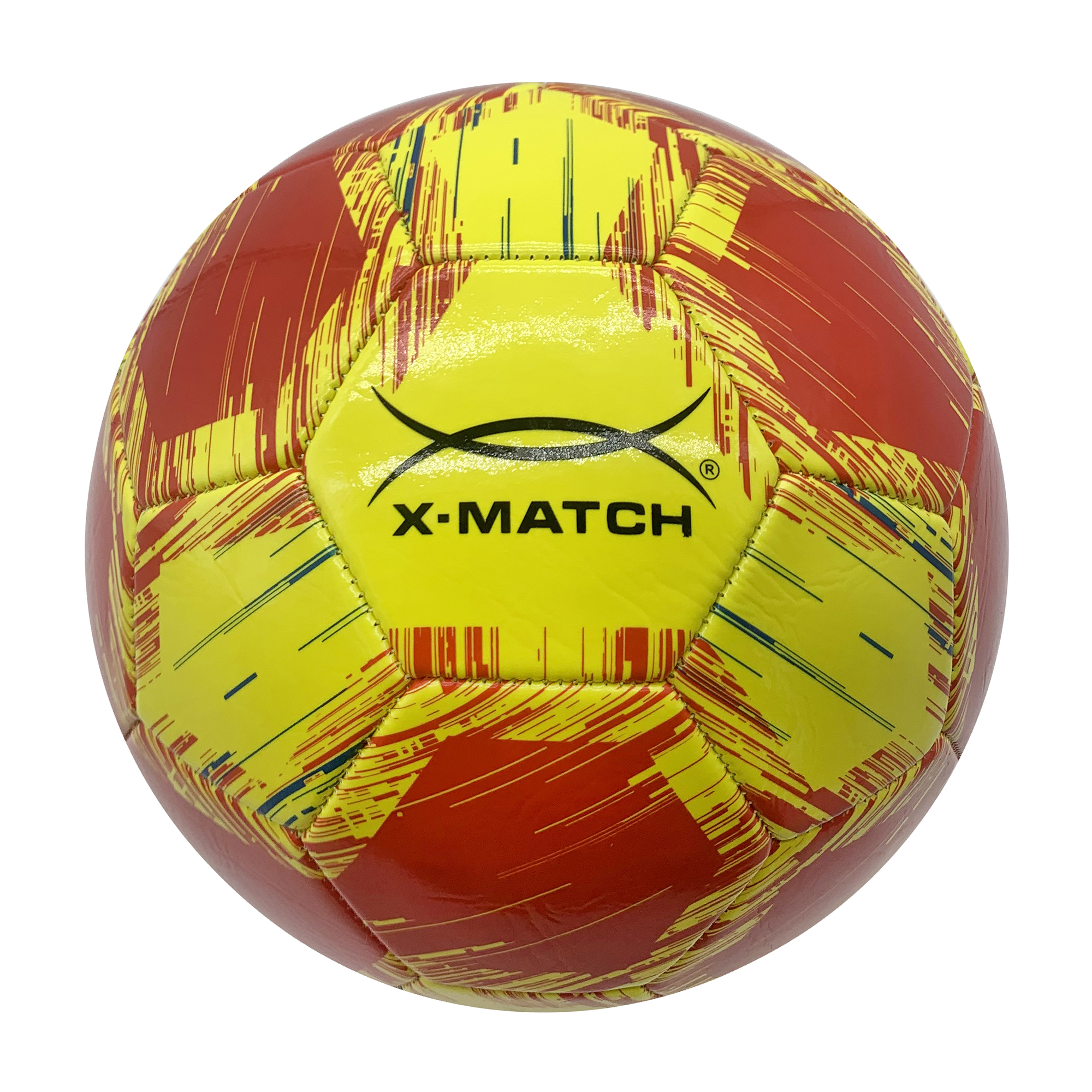 Мяч X-Match футбольный 1 слой 1.8 мм PVC 330-350г Размер 5 - фото 1