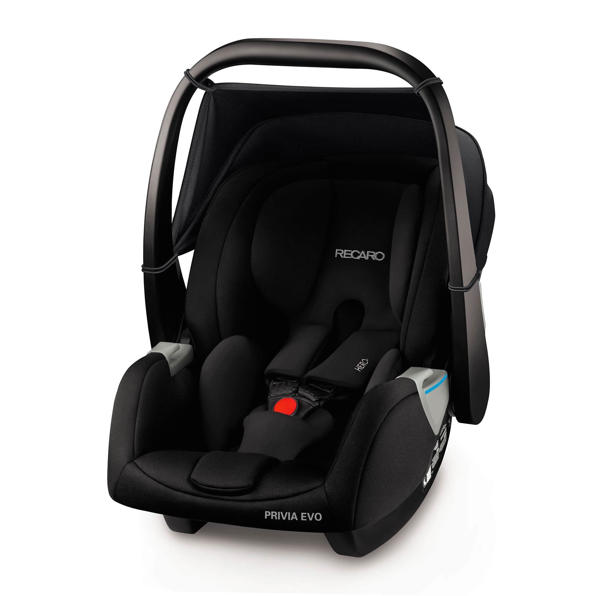 Автокресло Recaro Privia Evo Performance Black - фото 1