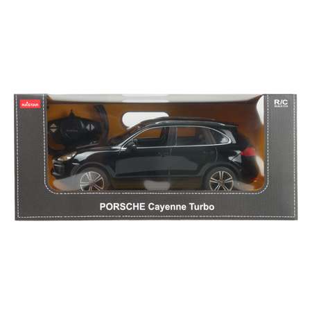 Машина Rastar РУ 1:14 Porsche Cayenne Черная 42900