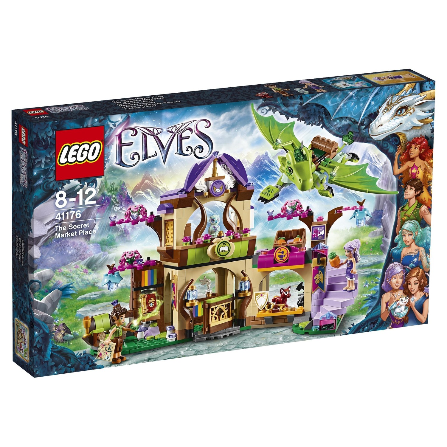 Конструктор LEGO Elves Секретный рынок (41176) купить по цене 3999 ₽ в  интернет-магазине Детский мир