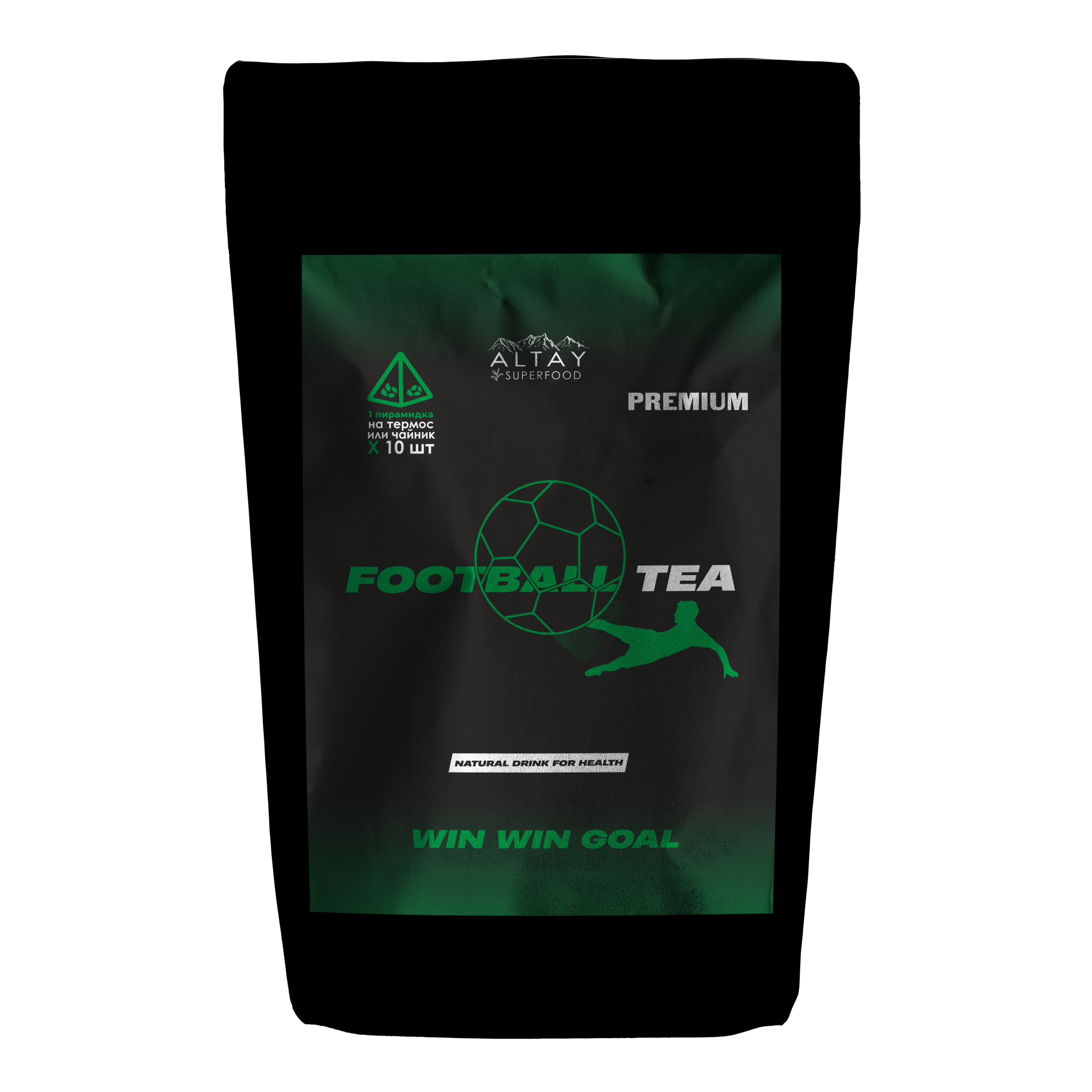 Спортивный чай Altay Superfood Футбол Football 40 г в пирамидках по 4 гр - фото 1