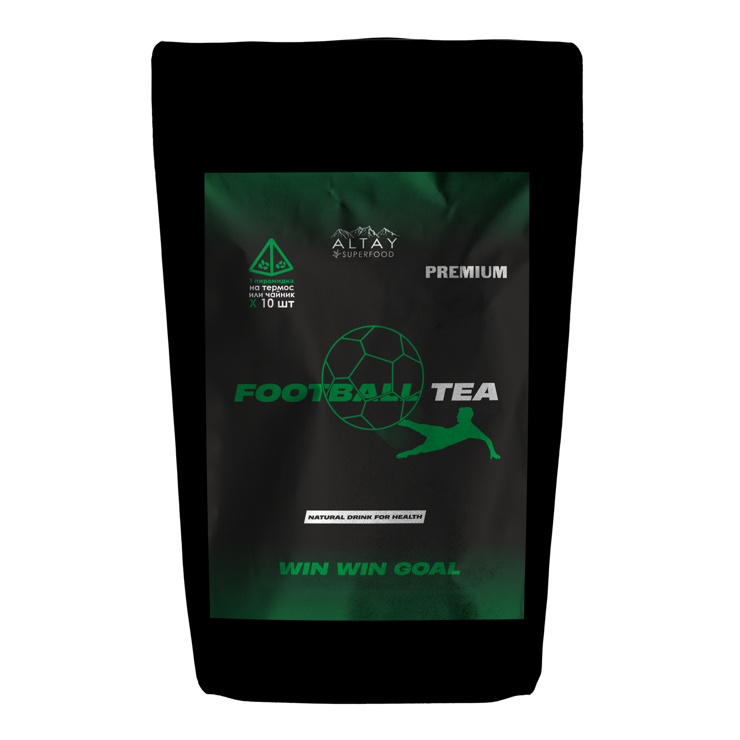 Спортивный чай Altay Superfood Футбол Football 40 г в пирамидках по 4 гр - фото 1