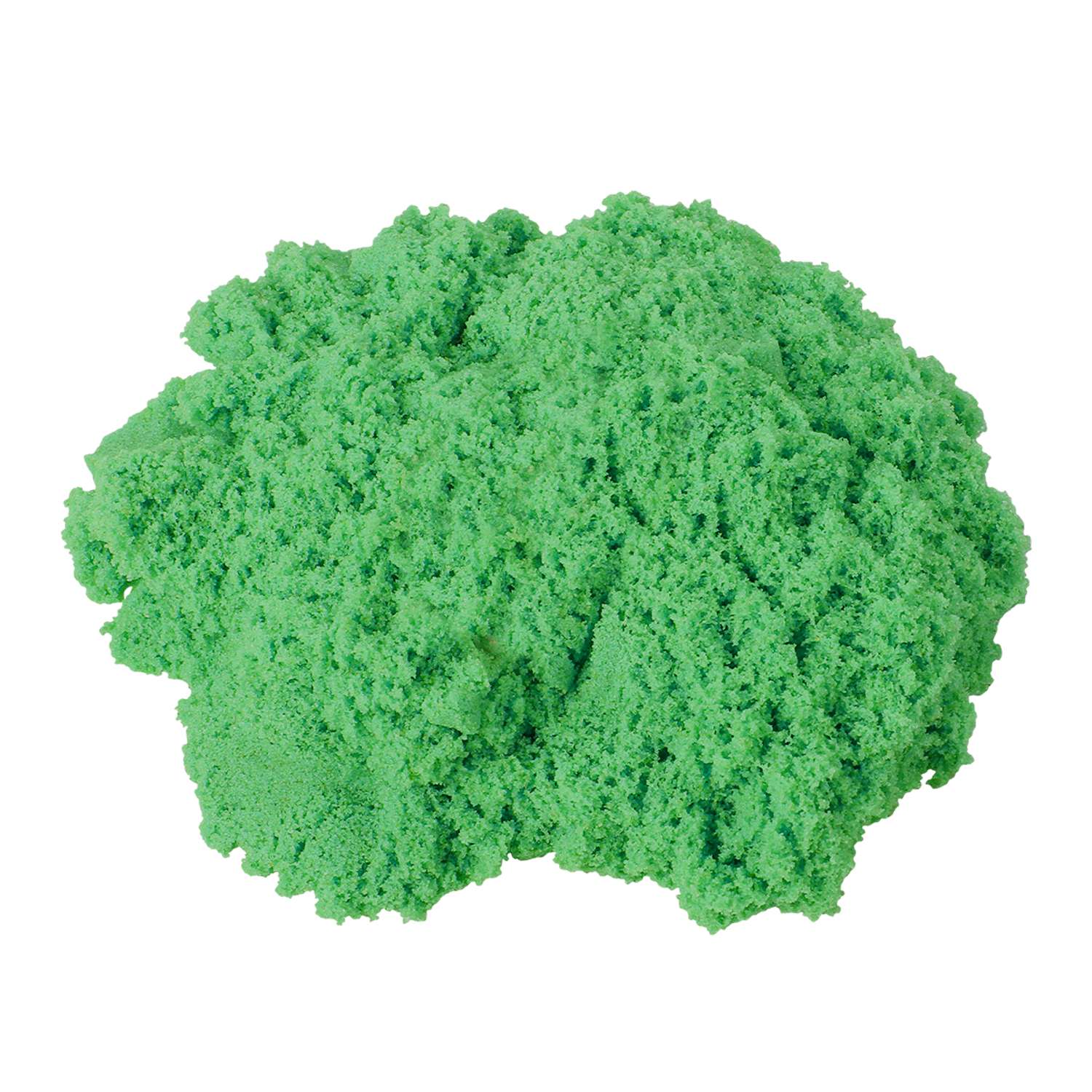 Кинетический Волшебный песок Ведро 2.4кг. зеленый - фото 8